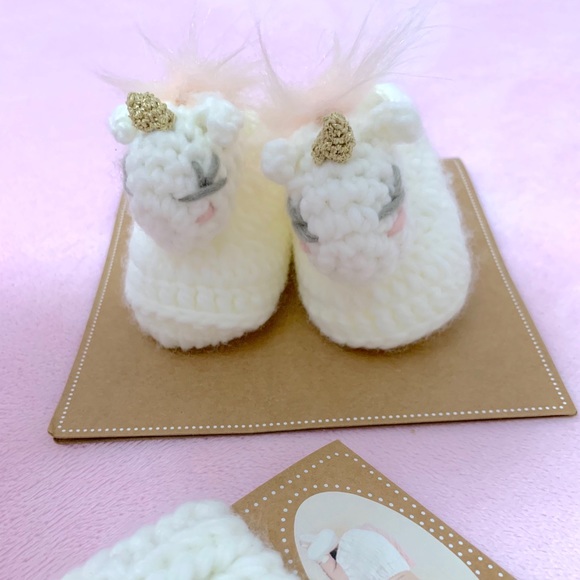 NWT So’dorable Hand Knitted Unicorn Outfit - Picture 2 of 2